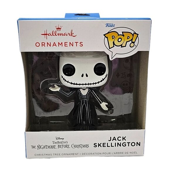 Hallmark FUNKO POP Disney’s Nightmare Before Christmas Jack Skellington Ornament - Picture 1 of 9